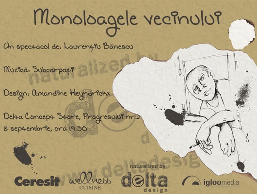”Monoloagele vecinului”. Ceresit şi Delta Design invită arhitecţii la teatru