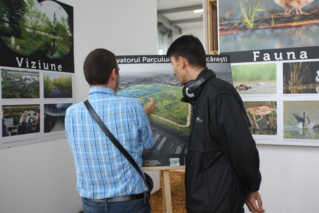 Inaugurarea Centrului de Observare al Parcului Natural Văcărești