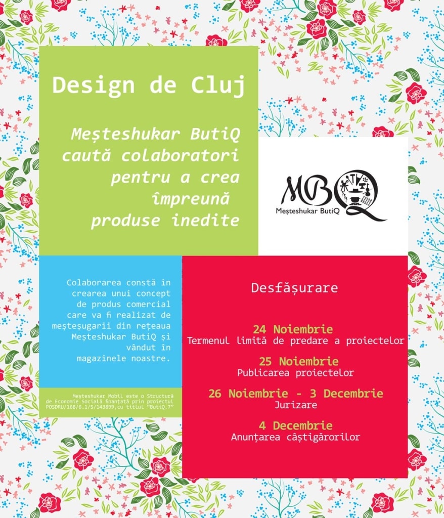 Concurs de design pentru cei care vor să învețe din meșteșugururi tradiționale rome