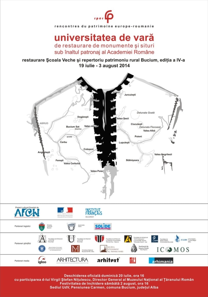 Universitatea de Vară de restaurare de monumente şi situri-UdV