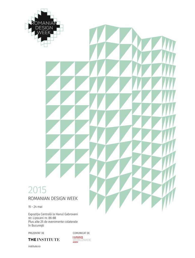 Expoziția centrală Romanian Design Week 2015 va fi găzduită la Hanul Gabroveni. Țară invitată: Olanda