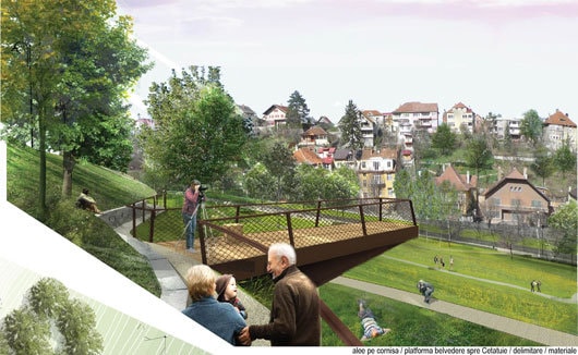 Rezultatele concursului pentru reamenajarea Parcului din Livada Poştei, Braşov