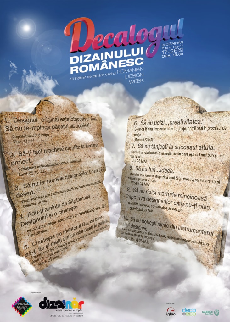 Decalogul dizainului romanesc la RDW – Preview