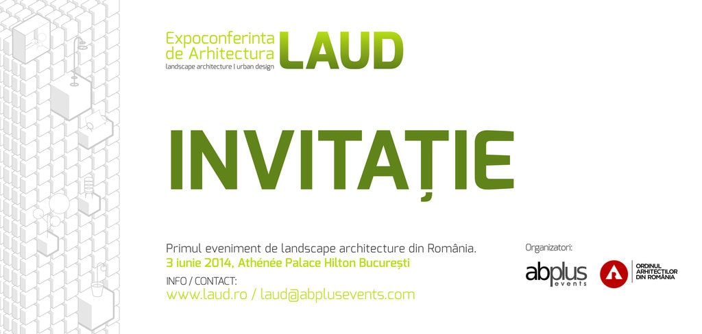 CONCURS: Câştiga una din cele trei invitaţii la primul eveniment de Landscape Architecture din România