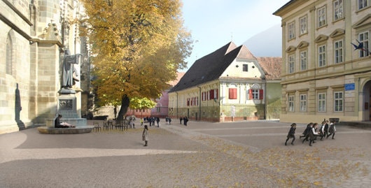 Rezultatele concursului pentru reabilitarea şi amenajarea Curţii „Johannes Honterus”