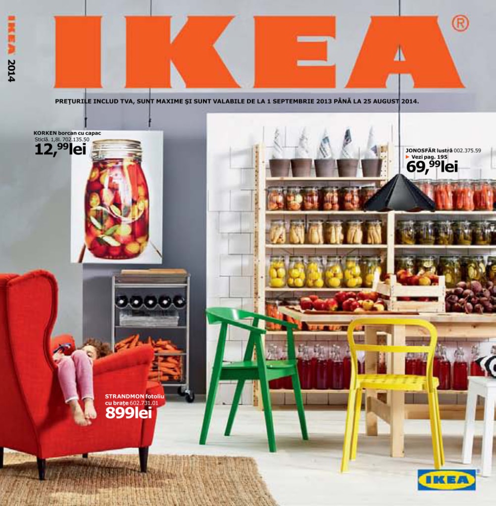 Catalogul IKEA 2014 sărbătoreşte momentele petrecute acasă