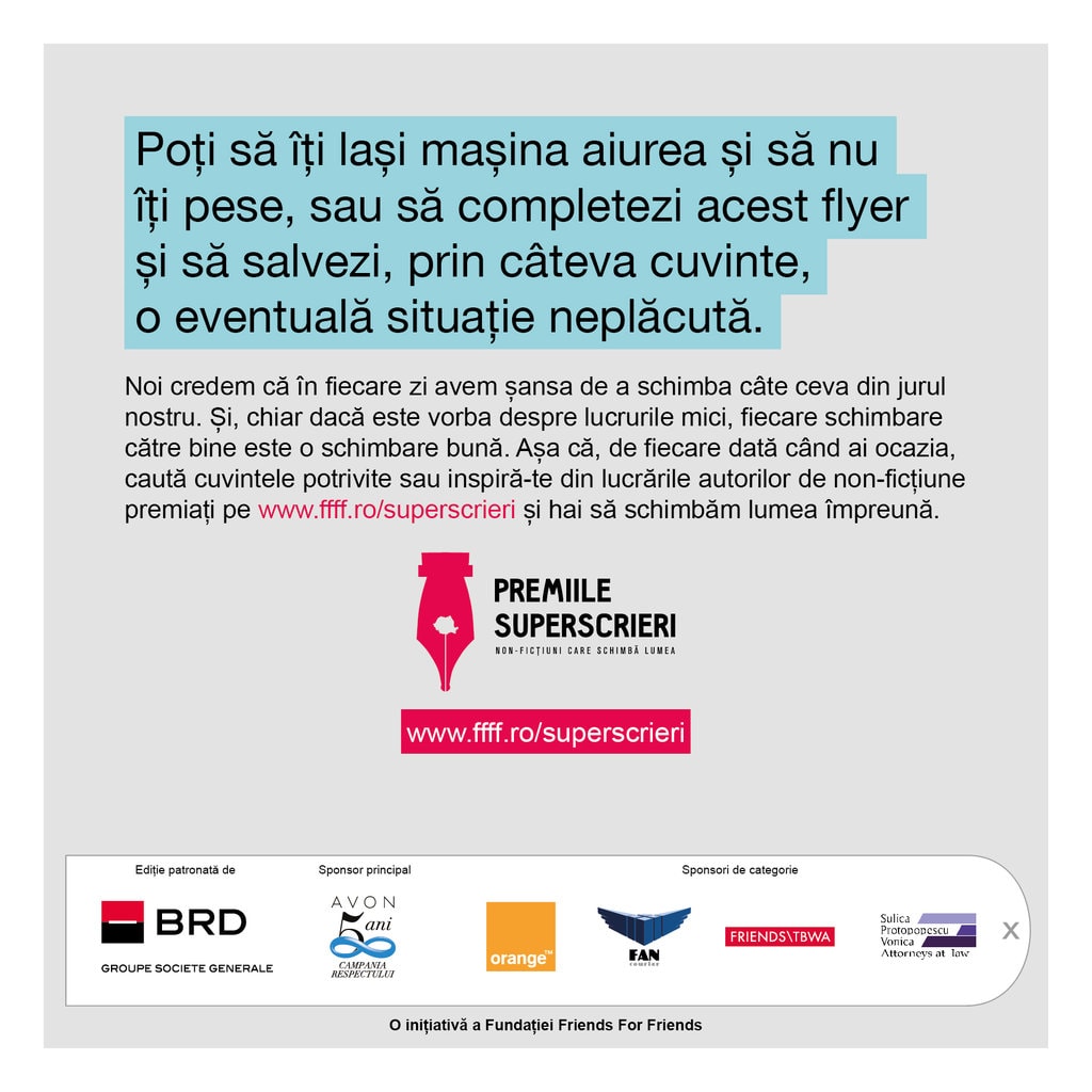 Cuvintele chiar pot schimba lumea