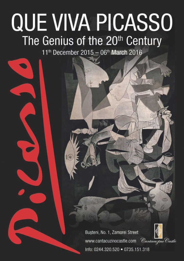 ”Que Viva Picasso”, pentru prima dată în România