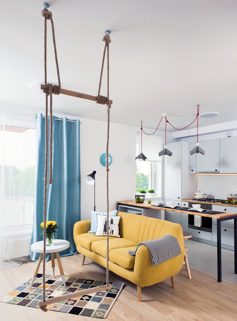 Câte funcţiuni poate îngloba un studio de 37 mp