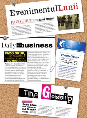 Pazo Grup în sediu nou