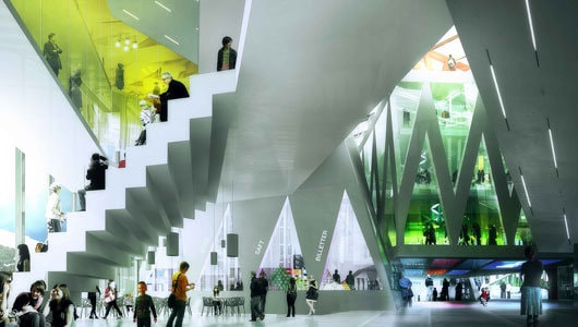 Câştigătorii concursului pentru House of Culture and Movement din Frederiksberg. MVRDV şi ADEPT