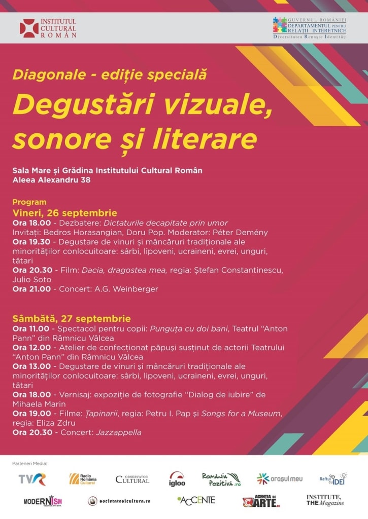 Degustări vizuale, sonore și literare de Ziua Europeană a Limbilor