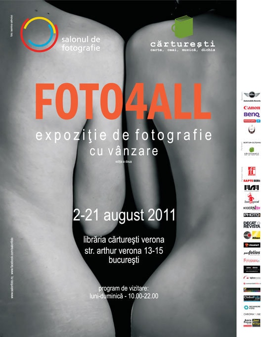 Expoziţia FOTO4ALL la Cărtureşti Verona