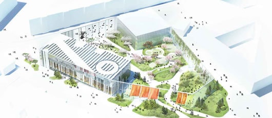 Câştigătorii concursului pentru House of Culture and Movement din Frederiksberg. MVRDV şi ADEPT