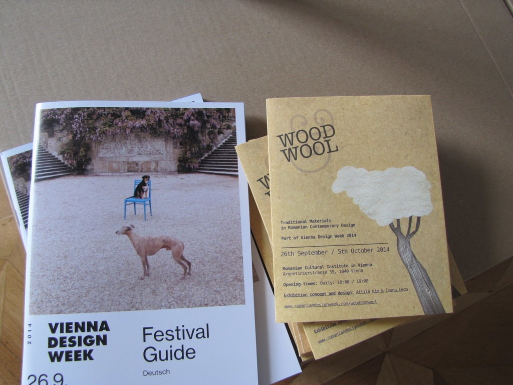 Wood&Wool la Vienna Design Week! Vernisaj: 27 septembrie