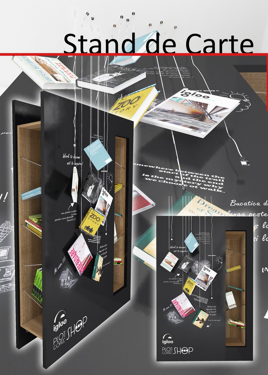 Castigatorii concursului de stand de carte&lectura Igloo Media si Plot&Coffee SHOP