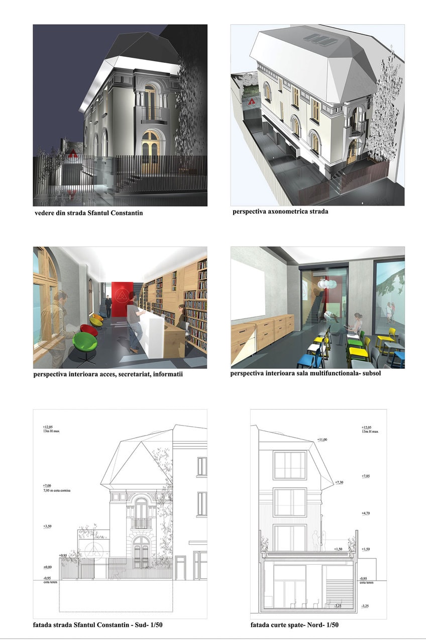 Rezultatele Concursului pentru amenajarea şi consolidarea sediului OAR Bucureşti