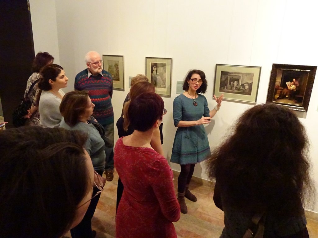 UN CEAS PENTRU ARTĂ în expoziţia  Modele de comportament în secolul al XVIII-lea