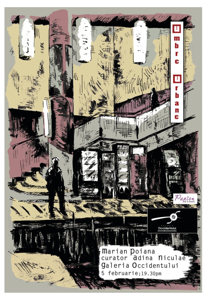 Marian Poiană – Umbre Urbane @ Galeria Occidentului