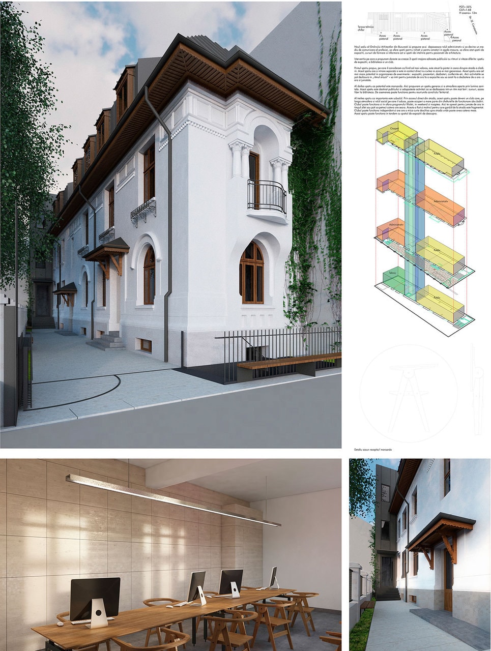 Rezultatele Concursului pentru amenajarea şi consolidarea sediului OAR Bucureşti