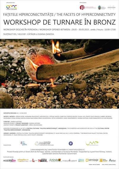 Workshop de turnare în bronz la Palatele Brâncovenești