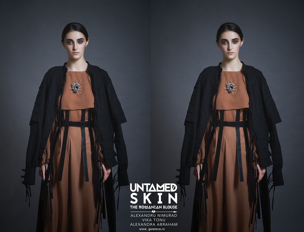 Expoziţie premiată la Londra în premieră la Galateca:  “UNTAMED SKIN – THE ROMANIAN BLOUSE”