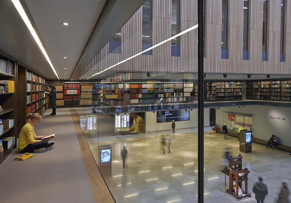 Weston Library – cea mai modernă bibliotecă a conservatorului Oxford