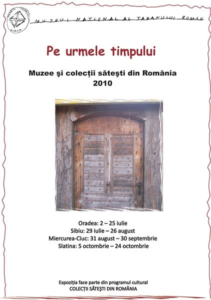 Pe urmele timpului. Expoziţie