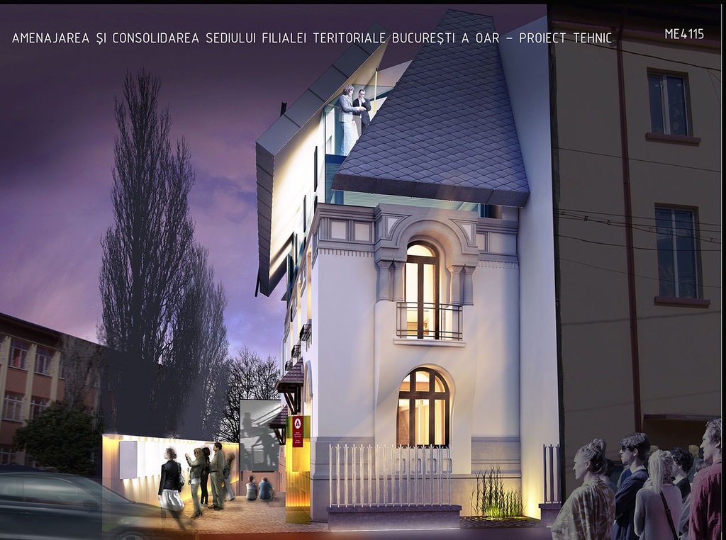 Rezultatele Concursului pentru amenajarea şi consolidarea sediului OAR Bucureşti