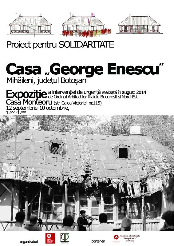 Expoziție. Proiect pentru solidaritate, Casa George Enescu din Mihăileni