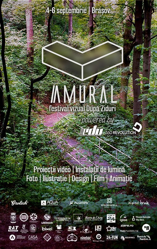 AMURAL. Festival de arte vizuale post-internet desfășurat pe și după zidurile Brașovului medieval