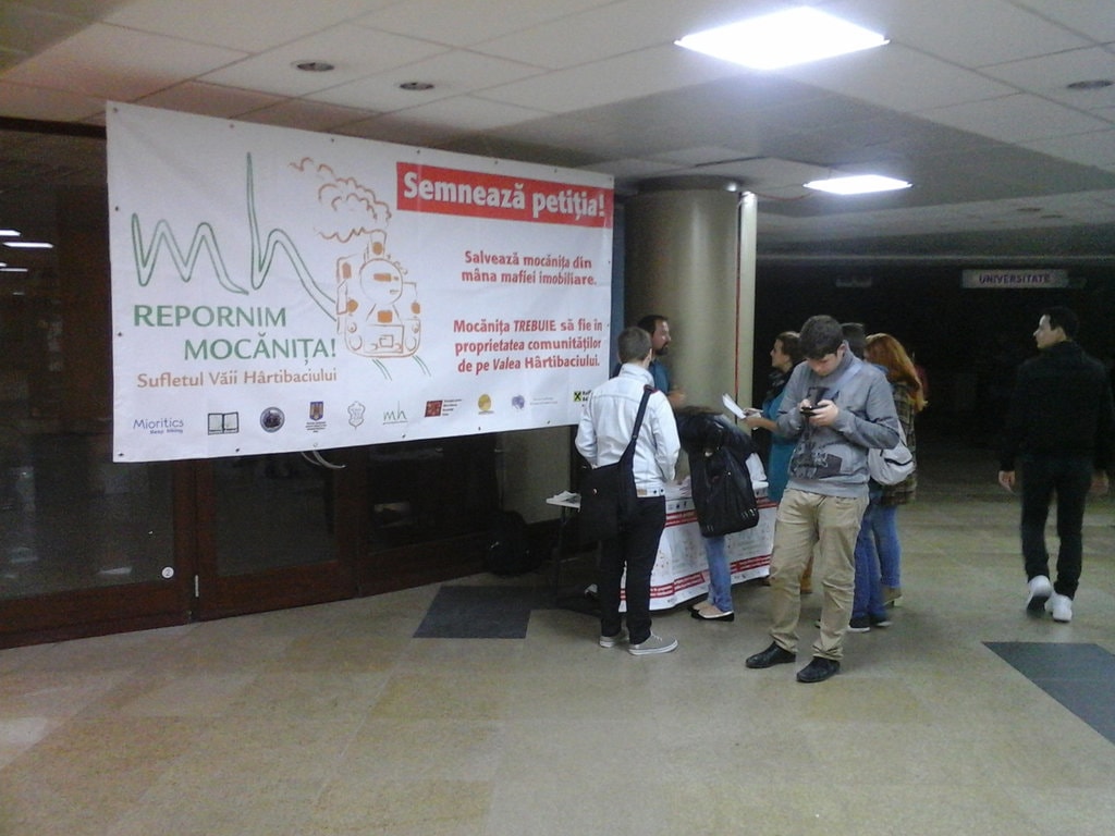 Cu mocăniţa de pe Valea Hârtibaciului la Bucureşti