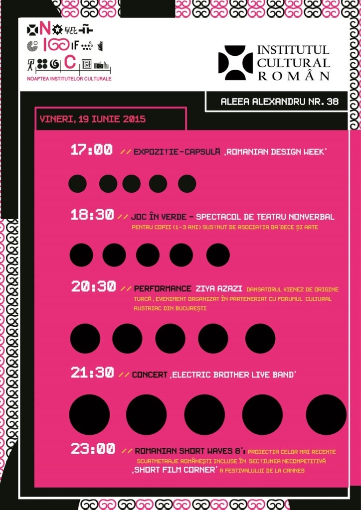 Noaptea Institutelor Culturale la București – a IX-a ediţie