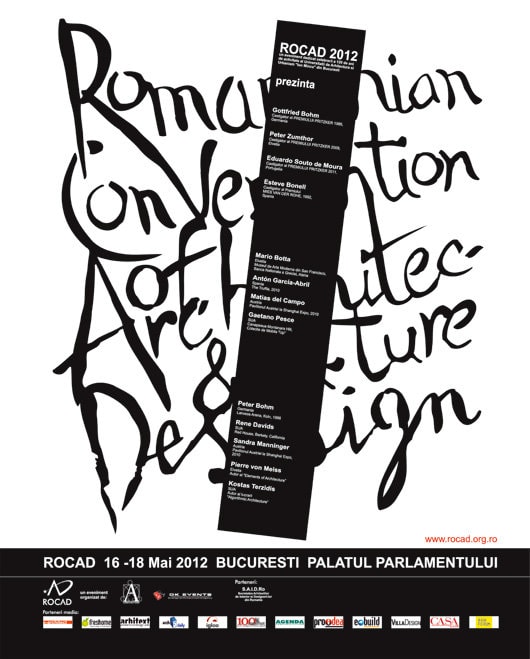 Peter Zumthor, Mario Botta, Eduardo Souto de Moura şi Gottfried Bohm vin la Bucureşti