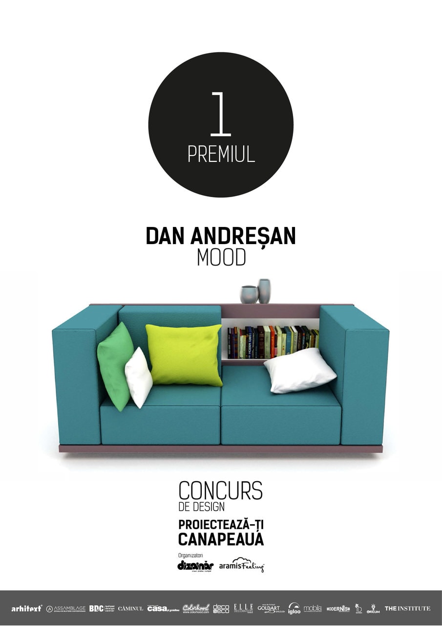 Au fost desemnați câștigătorii concursului Proiectează-ți canapeaua