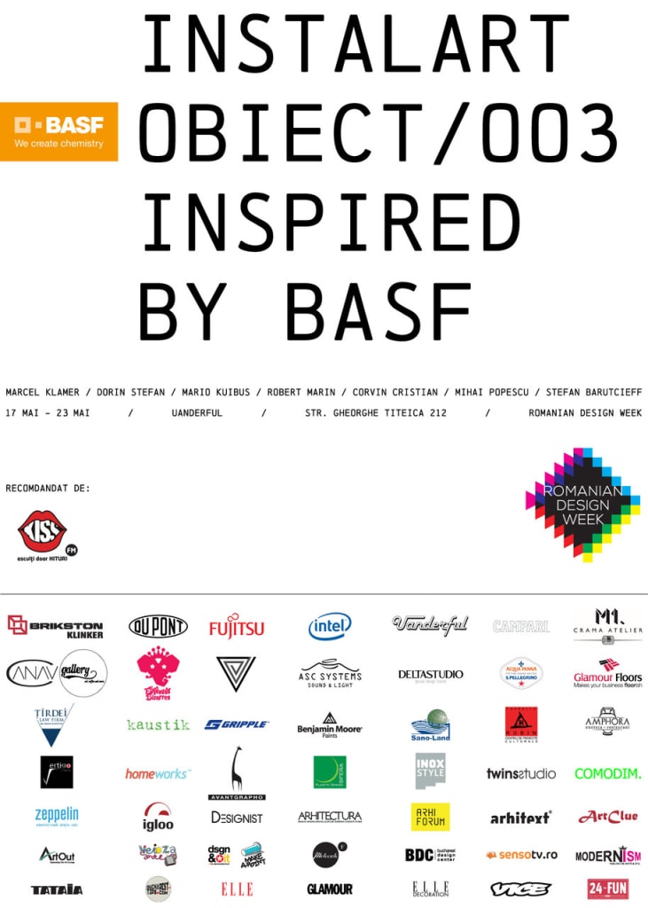 Șapte stele Instalart pe scena Romanian Design Week