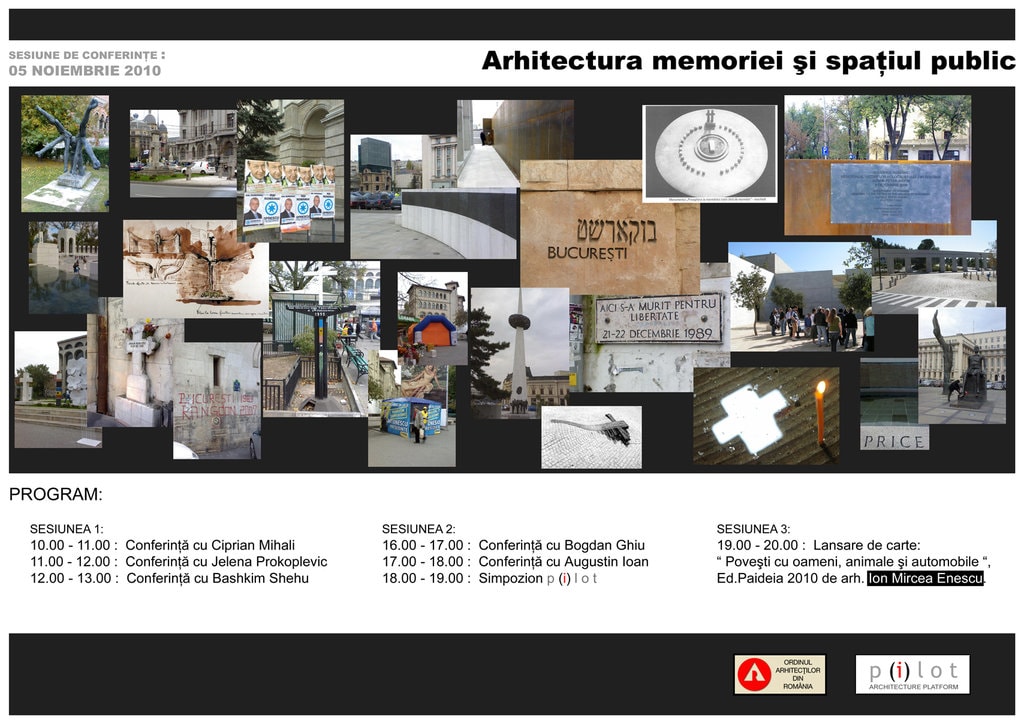 Arhitectura Memoriei şi Spaţiul Public