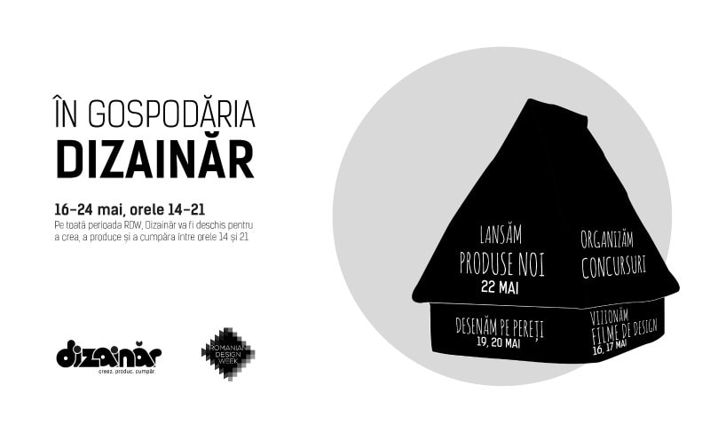 În gospodăria Dizainăr @Romanian Design Week