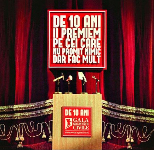 Gala Societăţii Civile şi-a desemnat câştigătorii