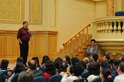 Jan Gehl a fost prezent miercuri la Bucureşti pentru lansarea cărţii “Oraşe pentru oameni”