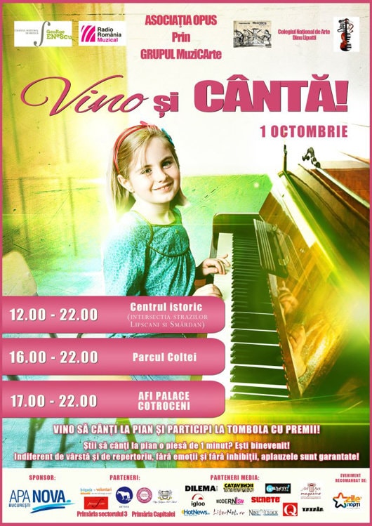 Vino şi cântă!