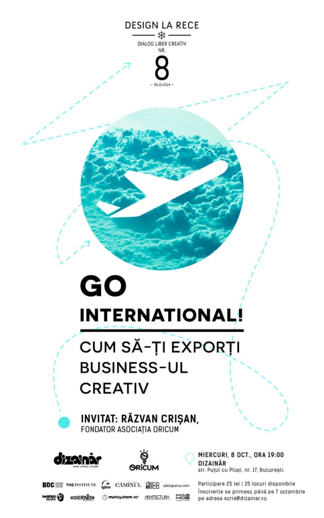 DESIGN LA RECE #8: Go international! Cum să-ți exporți business-ul creativ