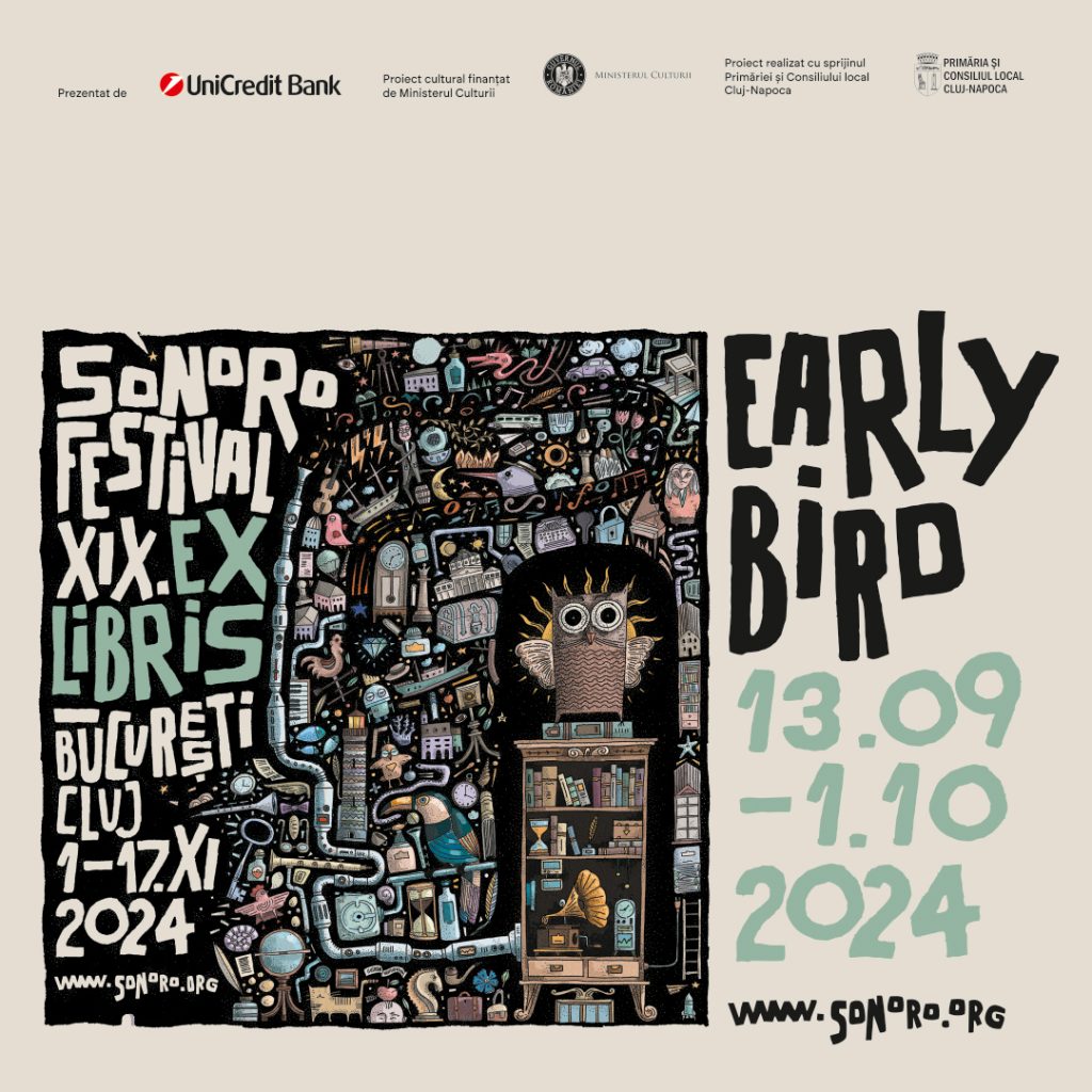 Muzica clasică și marea literatură a lumii își dau întâlnire în ediția nr. 19  a Festivalului SoNoRo – Ex libris