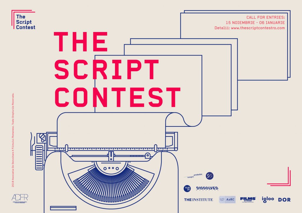 OPEN CALL: The Script Contest, ediția a III-a