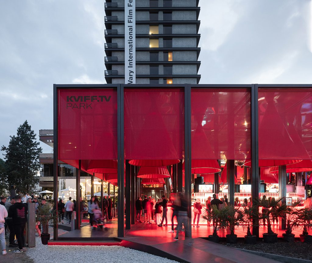 KVIFF.TV Park. Renașterea unui pavilion modular