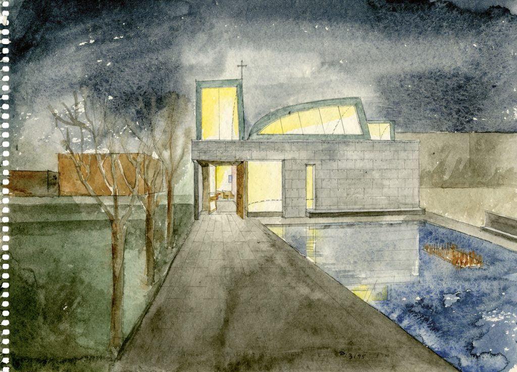 „Steven Holl – Drawing as Thought” la Muzeul Desenului de Arhitectură din Berlin