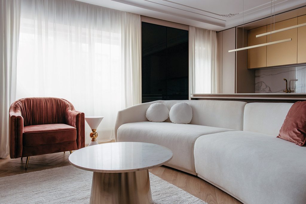 Un apartament cu atmosfera unui hotel de 5 stele