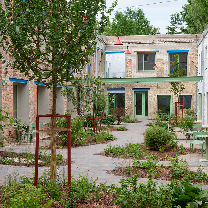 Istorie și verdeață. Ansamblul rezidențial Augustine’s Garden, Riga, Letonia