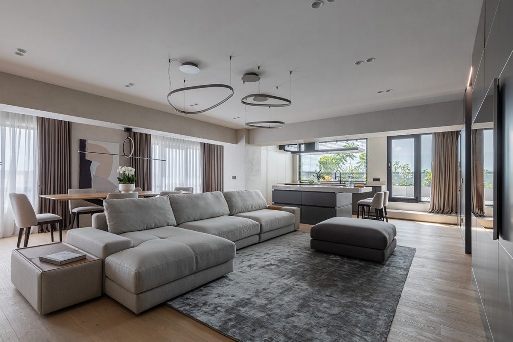 Apartament N4. Echilibrul dintre linii bine definite și limite fine