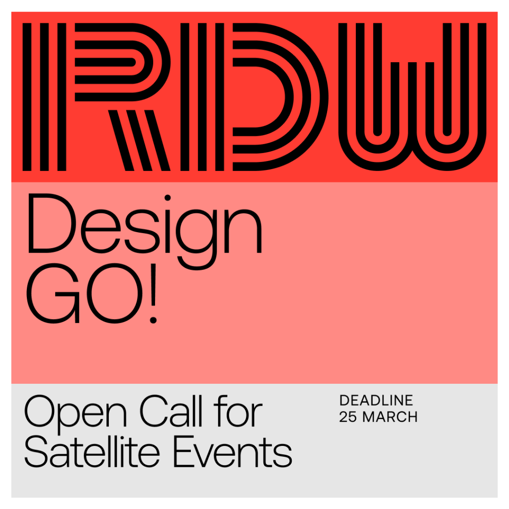The Institute lansează apelul de înscriere pentru RDW Design GO!